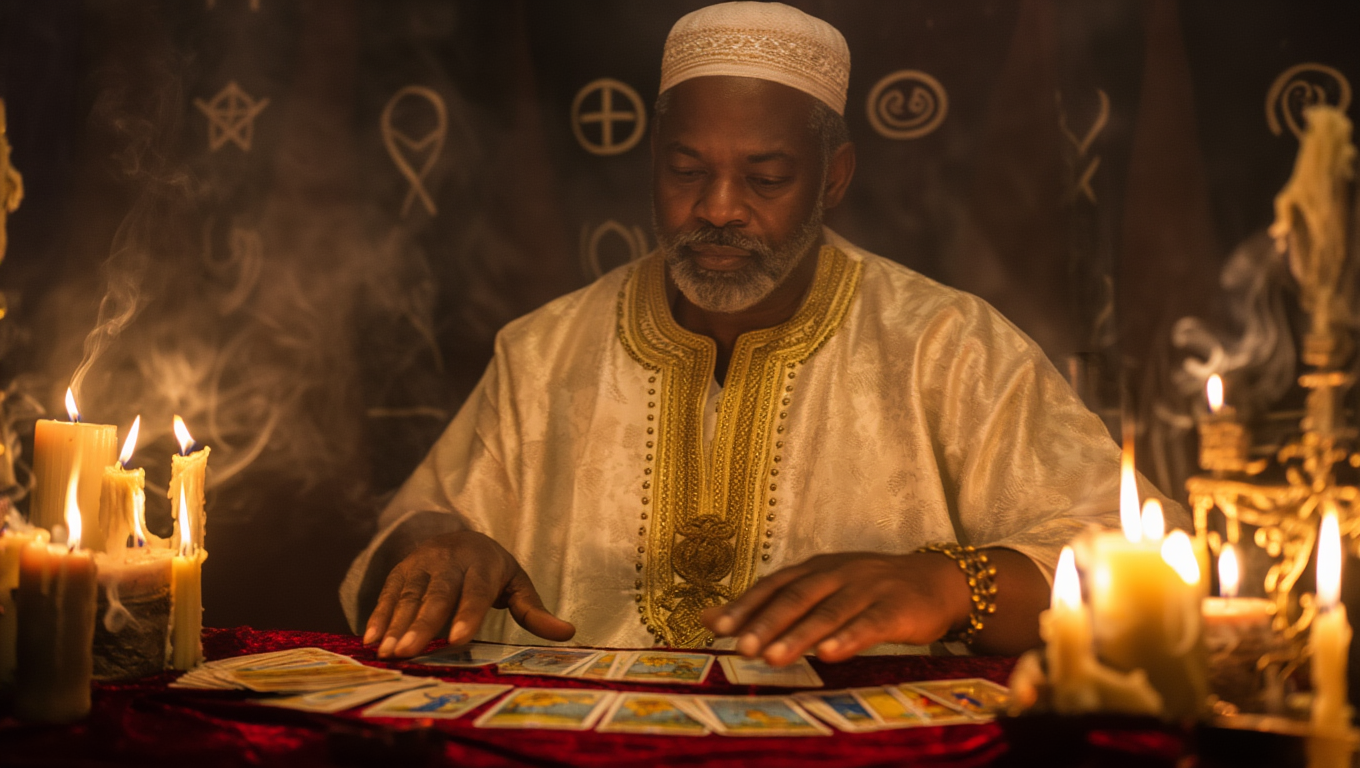 marabout-et-cartes